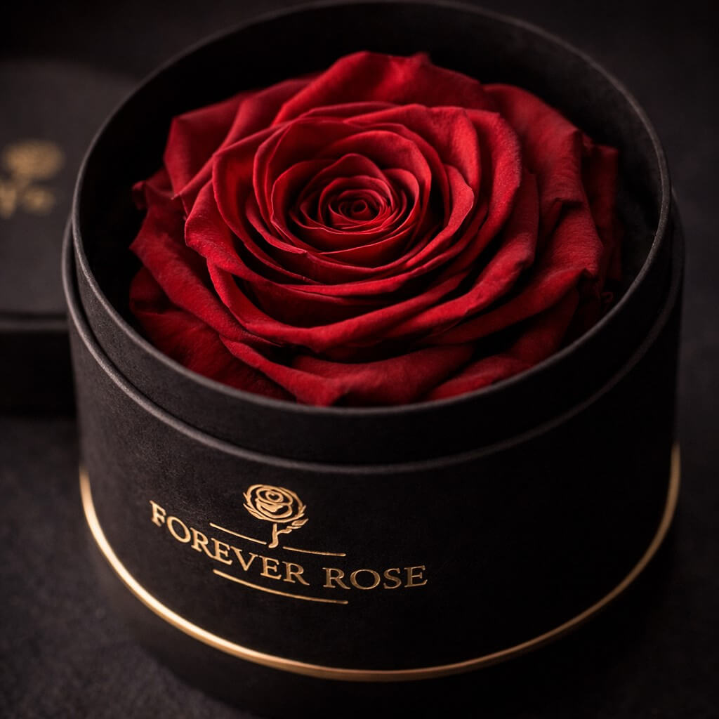 Πολυτελή Forever Roses σε κουτί στα Ιωάννινα. Δώρα που κρατούν για πάντα με την αξιοπιστία του Fresh Garden.